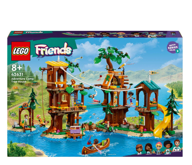 LEGO Friends 42631 Domek na drzewie na obozie kempingowym - 1248822 - zdjęcie